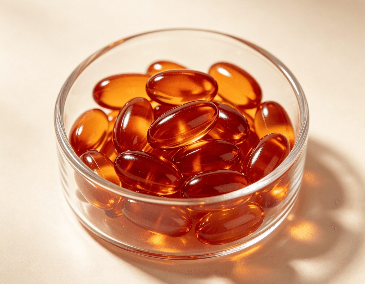 Pure Antarctic Krill Oil Softgels and Bulk Lipid Material